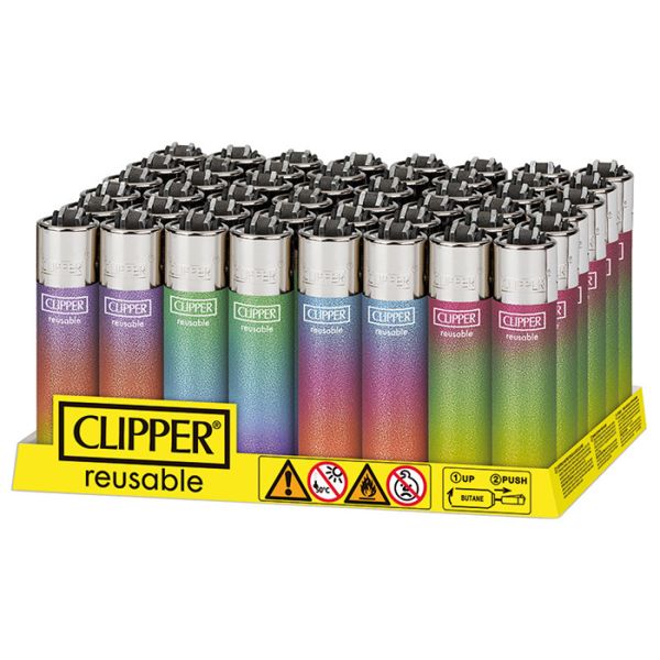 CLIPPER Accendino a gas Green Gradient (1 pezzo) - Interdiscount